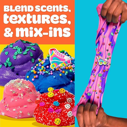 Play-Doh Retro Mix & Play Scented Compounds – Cloud, Butter, Foam, Super Stretch, Sensory Dough, Kit, Gifts for Kids, Sensory Toys, Party Favors for Kids 8-12, Playdoh Compound Packs