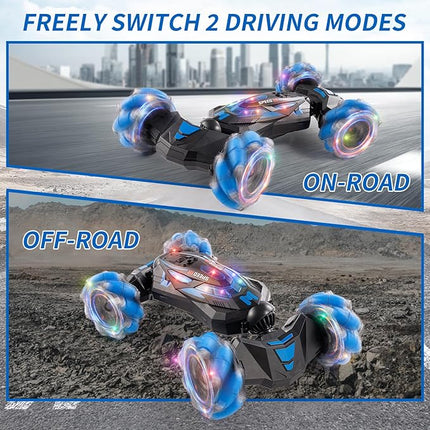 Gesture Sensing RC Stunt Car Toys for Boys and Girls Aged 6-12, for Kids.2.4Ghz Hand Controlled RC Twist Cars .4WD Remote Control car