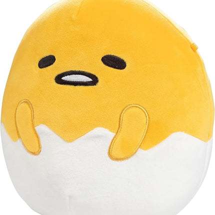 Squishmallows Original 8-Inch Gudetama The Lazy Egg - Official Jazwares Plush - Collectible Soft & Squishy Sanrio Egg Stuffed Animal Toy - Add to Your Squad - Gift for Kids, Girls & Boys