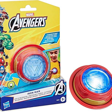 Marvel Avengers Iron Man Light-Up Arc Reactor Electronic Roleplay Toy, Super Hero Toys for Kids Ages 5 and Up