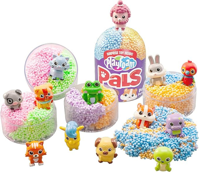 Educational Insights Playfoam Pals Pet Party 2-Pack | Non-Toxic, Never Dries Out Playfoam | Sensory, Shaping Fun, Arts & Crafts For Kids | Surprise Collectible Toy| Perfect for Ages 5 and up