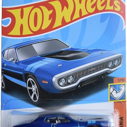 Hot Wheels '71 Plymouth GTX, Muscle Mania 7/10 [Blue] 166/250
