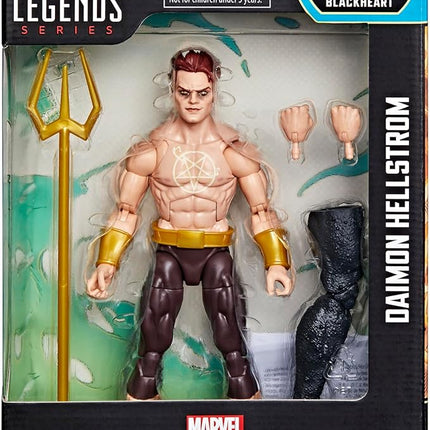 Marvel Legends Series Strange Tales Daimon Hellstrom, Comics Collectible 6-Inch Action Figure