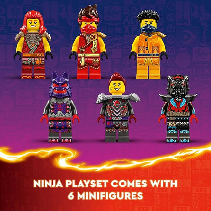 LEGO NINJAGO Source Dragon of Motion Adventure Toy for Kids, Ninja Playset for Independent Play with 6 Minifigures, Birthday Gift for Boys and Girls Ages 12 and Up, 71822