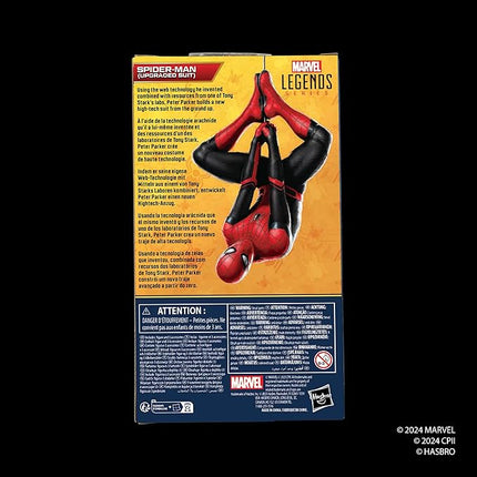 Marvel Legends Series Spider-Man (Upgraded Suit), Spider-Man: Far from Home Collectible 6-Inch Scale Action Figure