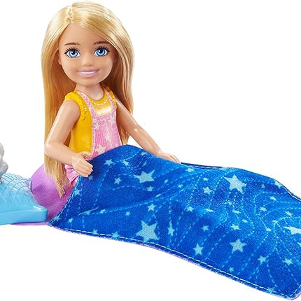 Barbie It Takes Two Camping Playset with Blonde Chelsea Small Doll Owl, Sleeping Bag & Accessories