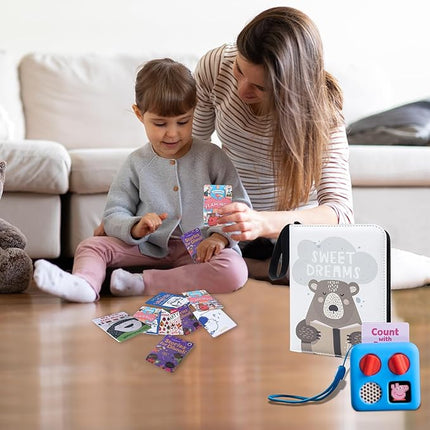 Yoto Card Holder for Yoto Player Cards,480 Pockets Large Capacity Card Binder,Portable Waterproof Card Storage Bag with Removable Sleeves for Yoto Story Mini Player Cards