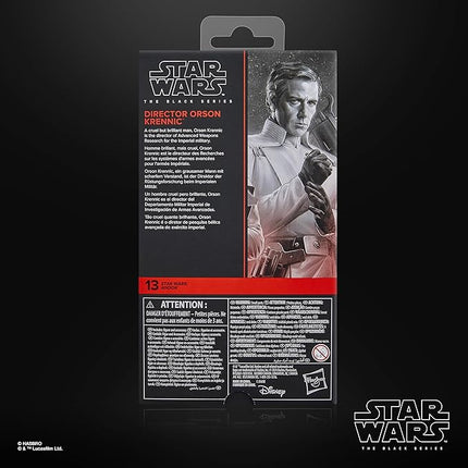 STAR WARS The Black Series Director Orson Krennic, Andor Collectible 6 Inch Action Figure