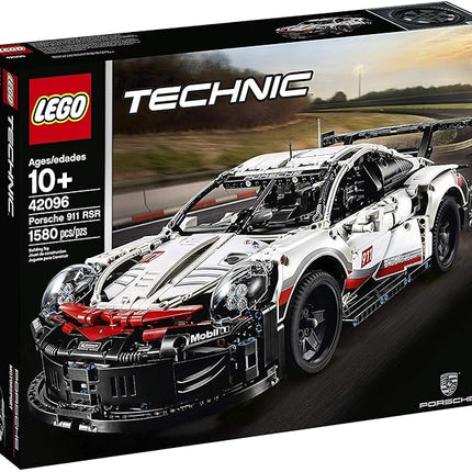 LEGO Technic Porsche 911 RSR Race Car Model Building Kit 42096, Advanced Replica, Exclusive Collectible Set, Gift for Kids, Boys & Girls