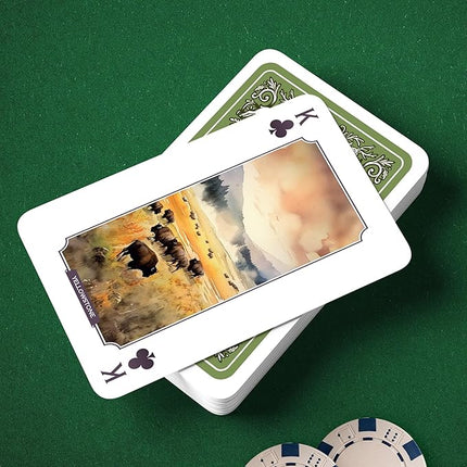 Underdog Games National Parks Themed Playing Cards | 52 Pieces of Stunning Custom Art | Unique Park for Every Card in The Deck