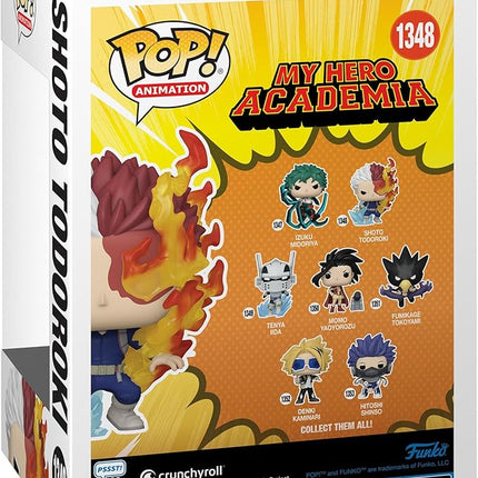 Funko POP! Animation My Hero Academia Shoto Todoroki (Glow in The Dark), Exclusive
