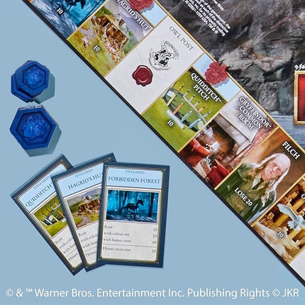 Monopoly Harry Potter Edition Board Game | A Magical Adventure at Hogwarts | Ages 8 and Up | 2 to 6 Players | Family Games | Gifts for Kids and Adults