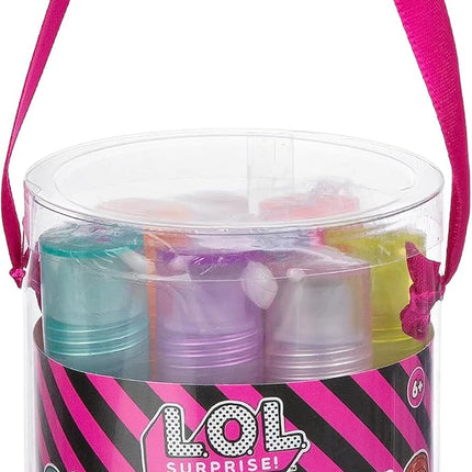L.O.L. Surprise! Party Favors - 7PC Lip Gloss Canister with Bonus Stickers Party favor