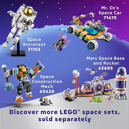 LEGO Classic Creative Space Planets Building Toys Set - Space Toys for Kids, Boys & Girls, Ages 5+ - Includes Alien, Rocket Ship, & Glow in The Dark Bricks - Birthday Gift Idea - 11037