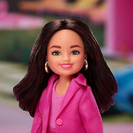 Barbie The Movie Chelsea Collectible 4-Pack Dolls, Includes, Ken, President, Gloria Characters with Removable Outfits