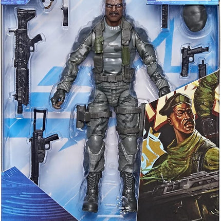 G.I. Joe Classified Series Lonzo Stalker Wilkinson Action Figure 46 Collectible Toy, Multiple Accessories 6-Inch-Scale, Custom Package Art