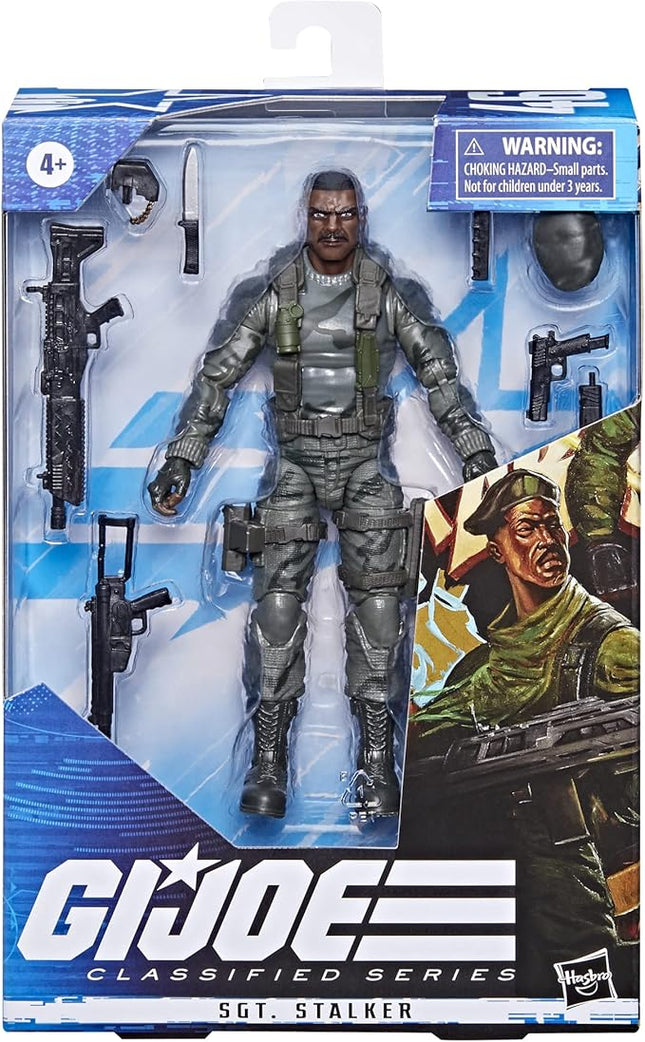 G.I. Joe Classified Series Lonzo Stalker Wilkinson Action Figure 46 Collectible Toy, Multiple Accessories 6-Inch-Scale, Custom Package Art