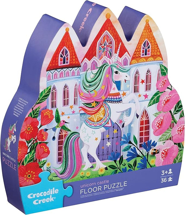 36 Pc Puzzle/Unicorn Castle