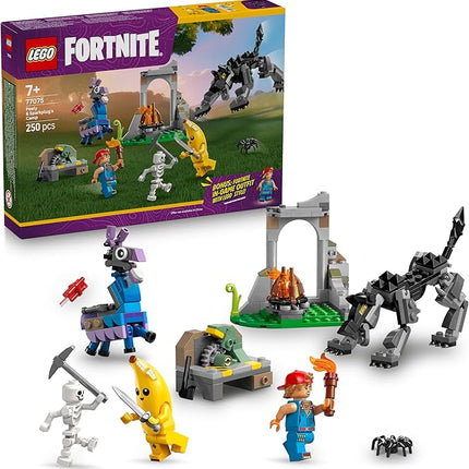 Lego 77075 Fortnite Peely and Spark Plug Campsite Toy, Birthday Present, Blocks, Boys, Girls, Children, 7, 8, 9, Elementary School, Game, Pretend Play, Pretend Play, Mom, Father