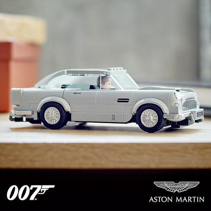 Lego Speed Champions 007 Aston Martin DB5 76911 Building Toy Set Featuring James Bond for Kids, Boys and Girls Ages 8+ (298 Pieces), 10.32 x 5.55 x 2.4 inches