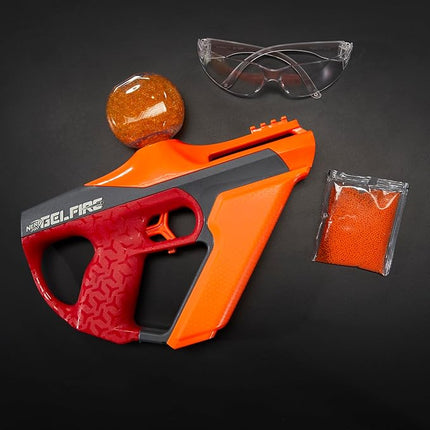 Nerf Pro Gelfire Uproar Full Auto Blaster, 150 FPS, 10,000 Gelfire Rounds, 400 Round Hopper, Eyewear, Ages 14+