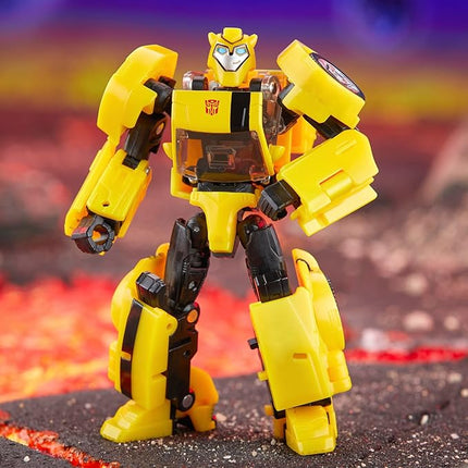 Transformers Legacy United Deluxe Class Animated Universe Bumblebee, 5.5-Inch Converting Action Figure, 8+
