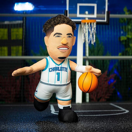 Bleacher Creatures Charlotte Hornets LaMelo Ball 10" Plush Figure - A Superstar for Play Or Display