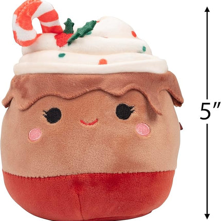 Squishmallows Original 5-Inch Christmas Mystery Box 5 Pack - Official Jazwares Plush - Includes Various Holiday Plush - Collectible Soft & Squishy Mini Stuffed Animal Toy - Gift for Kids, Girls & Boys