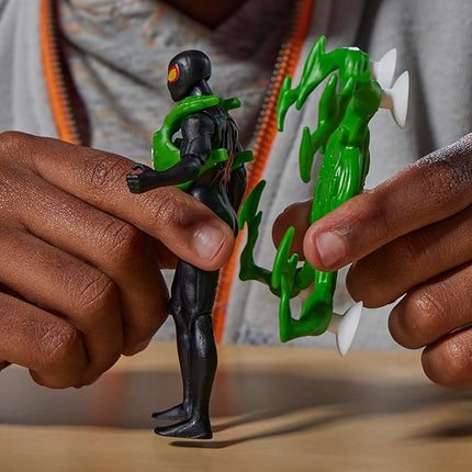 Spider-Man Marvel VenomVersus Epic World of Action Miles Morales Deluxe Figure with Accessories, 4-Inch Super Hero Toys for Kids Ages 4+