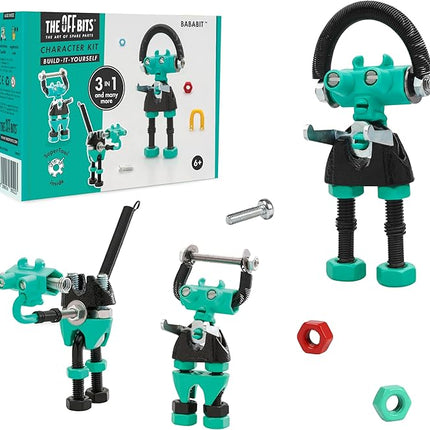 The Off Bits BabaBit Build Your Own Robot Toy Construction Set, Educational Easter Gift STEM Activities Learning Kit, Creative Build and Play Model Kit Steam Toys for 6 7 8 9 10+ Year Old Boys & Girls