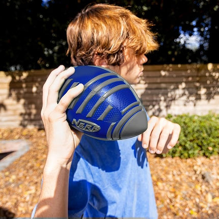 Nerf Weather Blitz Foam Football, All Weather Play, Water-Resistant, Easy to Hold Grips, Indoor & Outdoor Sports Toys for 5 Year Old Kids