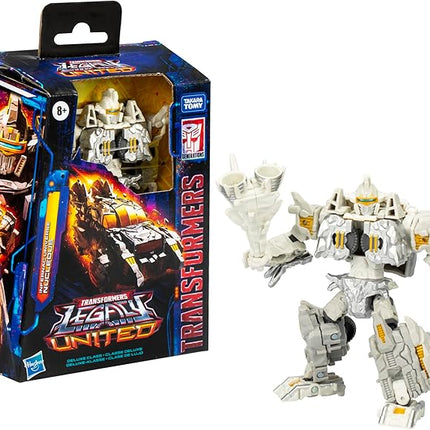 Transformers Legacy United Deluxe Class Infernac Universe Nucleous, 5.5-inch Converting Action Figure, 8+