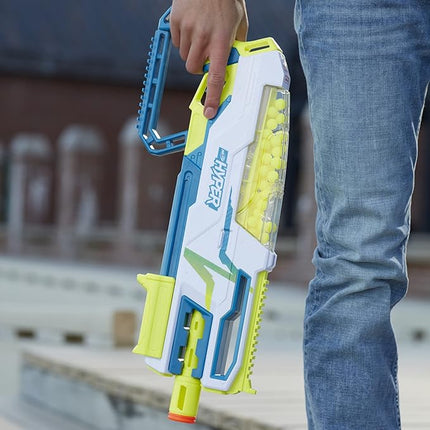 NERF Hyper Bundle, Siege-50 Pump-Action Blaster, Up to 110 FPS Velocity, Eyewear (Amazon Exclusive)