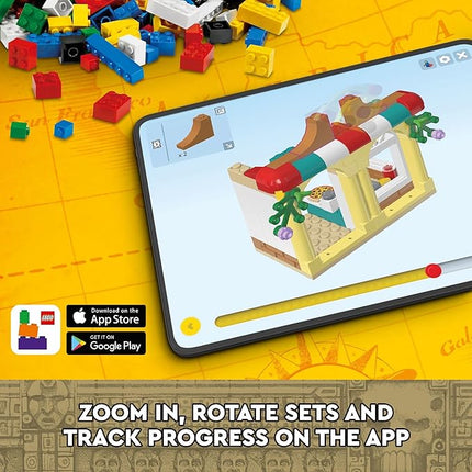 LEGO Indiana Jones Escape from The Lost Tomb 77013 Building Toy, Featuring a Mummy and an Indiana Jones Minifigure from Raiders of The Lost Ark Movie, Gift Idea for Kids Ages 8+