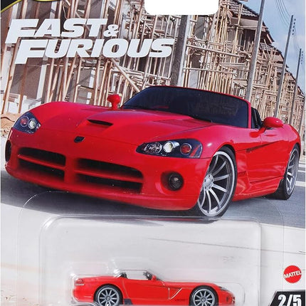 Hot Wheels Cars, Premium Fast & Furious 1:64 Scale Die-Cast Car for Collectors Inspired by Fast & Furious Movie Franchise