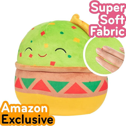 Squishmallows 8" Gideon The Guacamole Plush - Official Jazwares - Soft Cute Avocado Stuffed Toy for Kids, Collectors & Gifts -Hugging Cuddly Pillow Squishy, Adorable Character for Playtime & Decor