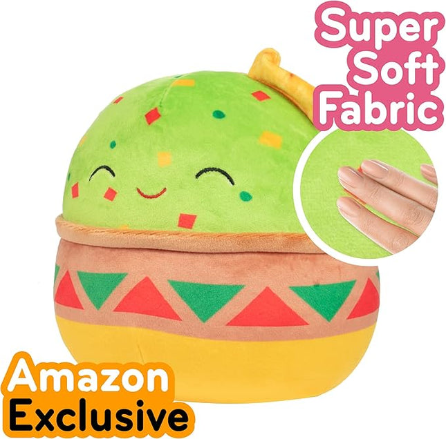 Squishmallows 8" Gideon The Guacamole Plush - Official Jazwares - Soft Cute Avocado Stuffed Toy for Kids, Collectors & Gifts -Hugging Cuddly Pillow Squishy, Adorable Character for Playtime & Decor