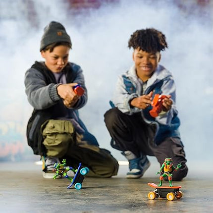 Teenage Mutant Ninja Turtles Michelangelo Half Pipe RC Vehicle Movie Edition Ages 5+ - Skate + Performs Tricks - 2.4GHz RC Controller