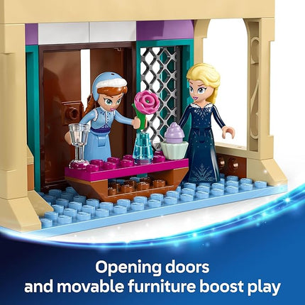 LEGO Disney Frozen: Arendelle Frozen Castle - Building Playset for Kids - Frozen Castle Toy for Fans with Princess Anna and Elsa Minidolls - 5 Year Old Girl & Boy Birthday Gift - 43265