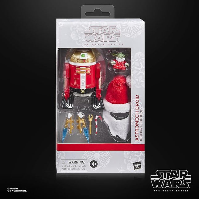 STAR WARS The Black Series Astromech Droid (Holiday Edition), Premium Collectible 6 Inch Action Figure