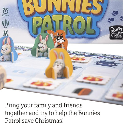 The Bunnies Patrol | Family Board Game | Board Game for Adults and Family | Adventure Board Game | Ages 5+ | for 2 to 4 Players | Average Playtime 20 Minutes