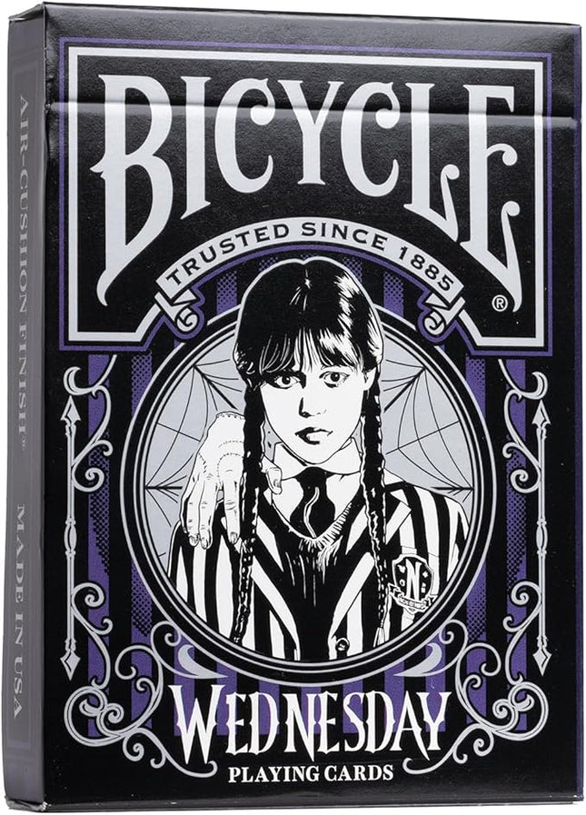 Bicycle Wednesday Addams Playing Cards, 1 Deck