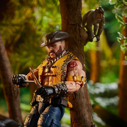 G.I. Joe Classified Series #125, Dreadnok Gnawgahyde and Pets Porkbelly & Yobbo, Collectible 6-Inch Action Figure with 16 Accessories