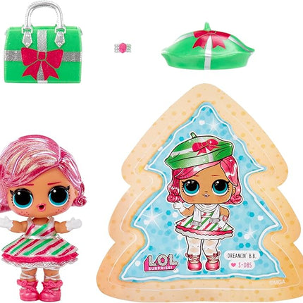 L.O.L. Surprise! Holiday Surprise!- Dreamin' BB- with Collectible Doll, 8 Surprises, Holiday Theme, Collectible Dolls, Limited Edition- Great Gift for Girls Age 3+