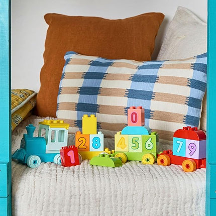 LEGO DUPLO Number Train Toy - Learn to Count - Building Blocks for Toddlers, Girls & Boys, Ages 1.5+ - Sensory Toys for Early Development & Cognitive Skills - Gift for Christmas - 10954