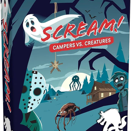 Scream! Card Game – Spooky, Silly Fun for Game Night | Easy to Learn | Plays in Under 30 Minutes | 3-5 Players | Great for Teens, Adults & Families | from Creators of One Night Ultimate Werewolf