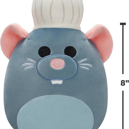 Squishmallows Original 8in Disney Pixar Remy – Official Jazwares Plush (Little)
