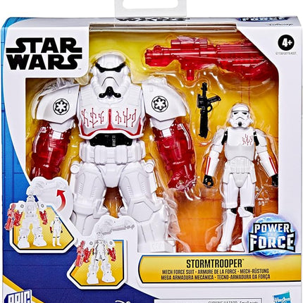 STAR WARS Epic World of Action Stormtrooper Mech Force Suit, 6.5-Inch Mech Suit & 4-Inch Action Figure, Toys for Boys & Girls Ages 4+