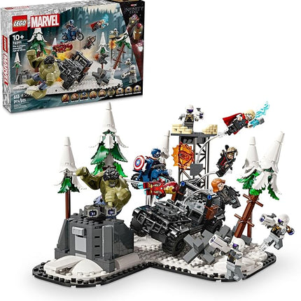 LEGO Marvel The Avengers Assemble: Age of Ultron Building Toy Set - Marvel Toy & Figures for Boys & Girls, Ages 10+ - Gift Ideas for Kids - Includes 6 Superhero Minifigures - 76291