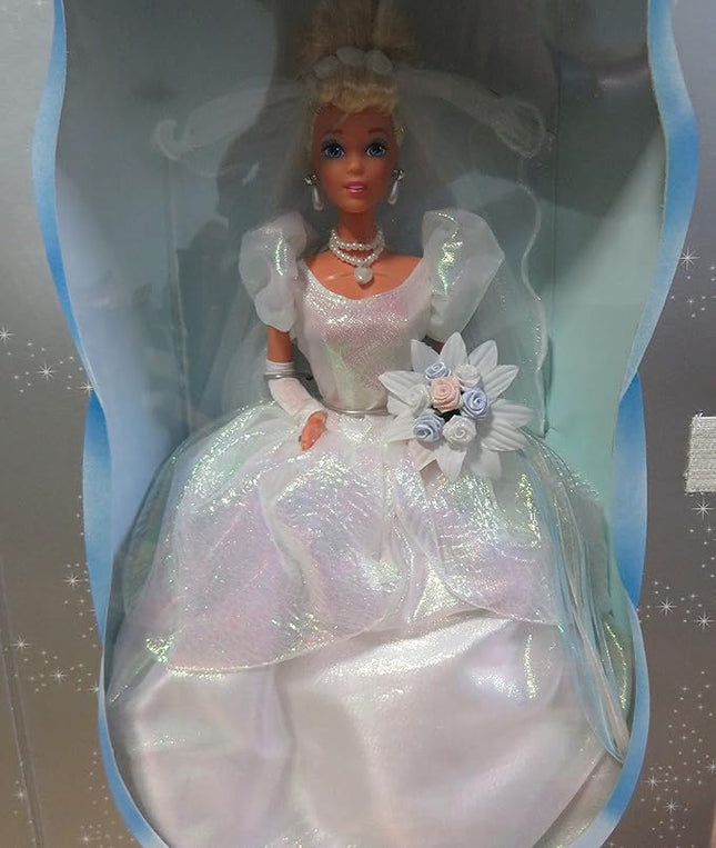 Disney Wedding Cinderella Barbie 1995 45th Anniversary